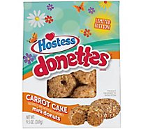 Hostess Donettes Carrot Cake Flavored Mini Donuts - 9.5 Oz