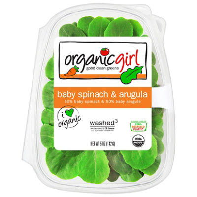 Org Girl Bby Arugula Spinach - 5 Oz