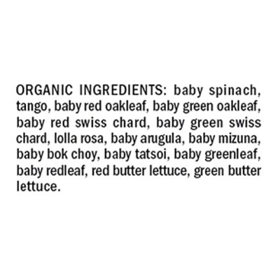 Organic Girl 50 50 Tray - 10 Oz - Image 4