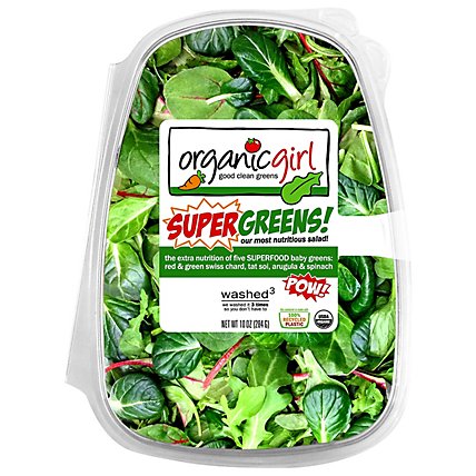 organicgirl Organic Supergreens Washed - 10 Oz - Image 2