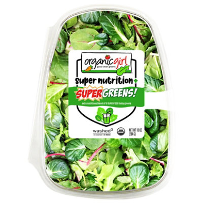 organicgirl Organic Supergreens Washed - 10 Oz - Image 1