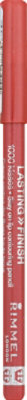 Rimmel Lasting Finish 1000 Kisses Lip Contouring Pencil Rose Quartz 007 - 0.04 Oz - Image 2
