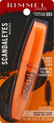 Rimmel Scandaleyes Mascara Volume Flash Extreme Black 003 - 0.41 Fl. Oz. - Image 2