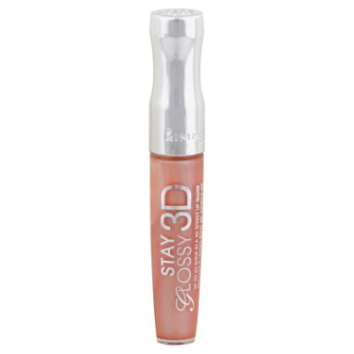 Rimmel Stay Glossy Lipgloss 3D Effect Popcorn For 2 113 - 0.18 Fl. Oz.