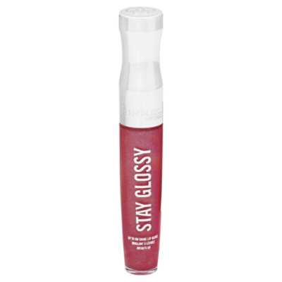 Rimmel Stay Glossy Lipgloss Stay My Rose 160 - 0.18 Fl. Oz. - Image 3