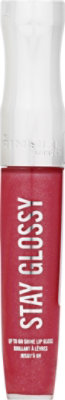 Rimmel Stay Glossy Lipgloss Stay My Rose 160 - 0.18 Fl. Oz. - Image 2