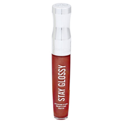 Rimmel Stay Glossy Lipgloss All Day Seduction 640 - 0.18 Fl. Oz. - Image 3