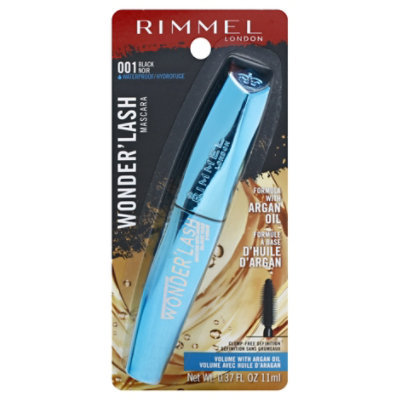 Rimmel Wonderlash Wp Mascara Black - 0.37 Fl. Oz. - Image 3