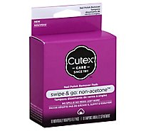 Cutex Swipe & Go N/A Pad - 10 Count