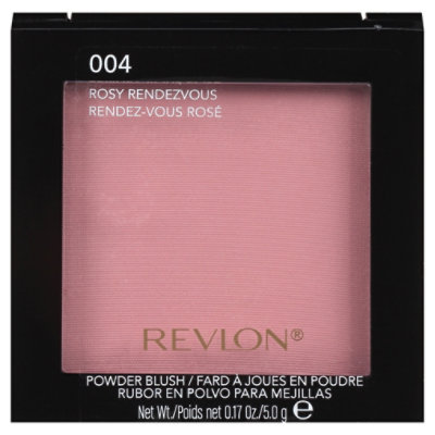 Revlon Powder Blush Matte Rosy Rendevous 004 - 0.17 Oz - Image 3