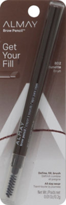 Almay Brow Pencil Triangle Tip Brunette 802 - 0.01 Oz - Image 2