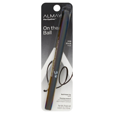 Almay Pen Liner Ball Point Tip Black 208 - 0.056 Oz - Image 3