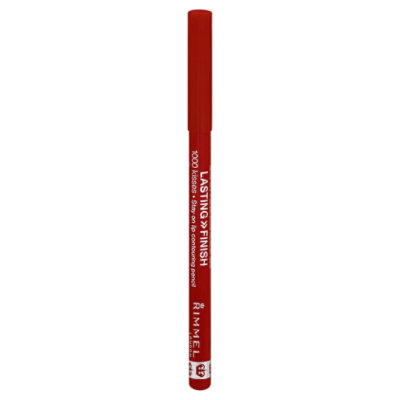 Rimmel London Lasting Finish 1000 Kisses Lip Liner, Red Dynamite, 0.04 oz 