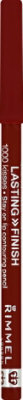Rimmel Lasting Finish 1000 Kisses Lip Contouring Pencil Wine 061 - 0.04 Oz - Image 2