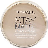Rimmel Stay Matte Pressed Powder Sandstorm 004 - 0.49 Oz - Image 2