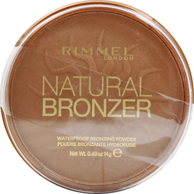 Rimmel Natural Bronzer Bronzing Powder Waterproof Sun Bronze 022 - 0.49 Oz - Image 2