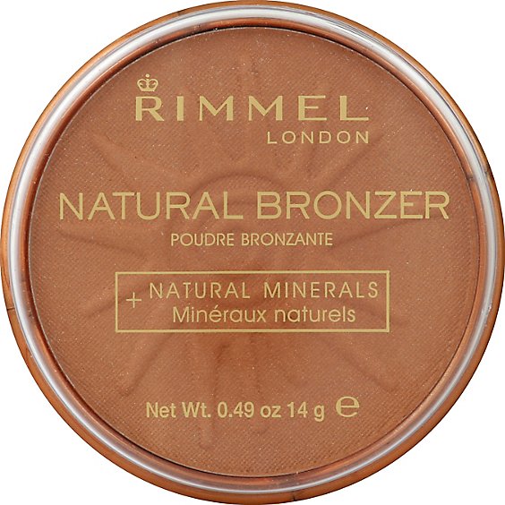 Rimmel Natural Bronzer Bronzing Powder Waterproof Sun Dance 027 - 0.49 Oz