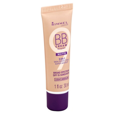 Rimmel Bb Cream 9-In-1 Skin Perfecting Super Makeup Matte Spf 15