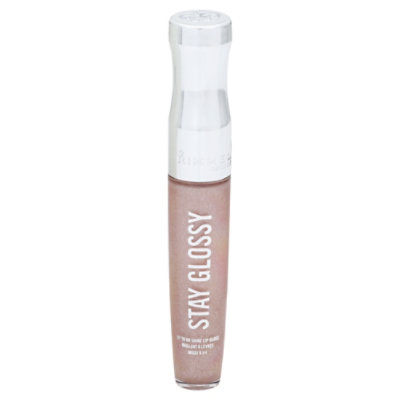 Rimmel Stay Glossy Lip Gloss Dorchester Rose - 0.18 Fl. Oz.