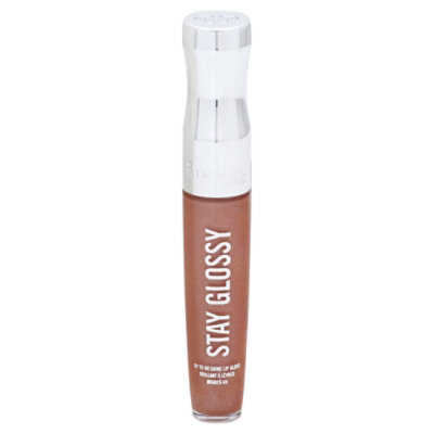 Rimmel Stay Glossy Lip Gloss Blushing Belgraves - 0.18 Fl. Oz. - Image 3