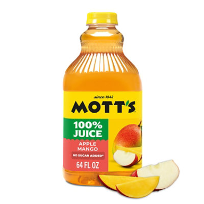 Motts Juice 100% Apple Mango - 64 Fl. Oz.