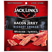 Jack Links Meat Snacks Bacon Jerky Thick Cut Hickory Smoked - 2.5 Oz - Image 2