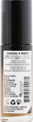 Milani 2in1 Fndt/Cnclr Sand Beige - 1 Fl. Oz. - Image 5