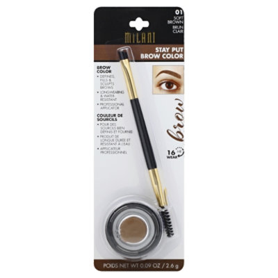Milani Stayput Brow Color Soft Brown - 0.09 Oz - Image 3