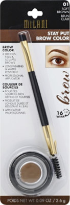 Milani Stayput Brow Color Soft Brown - 0.09 Oz - Image 2