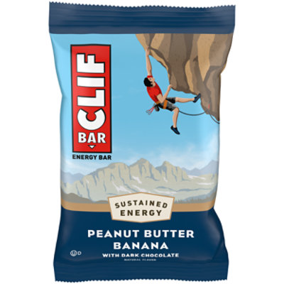 CLIF BAR Peanut Butter Banana with Dark Chocolate Flavor Energy Bar - 2.4 Oz - Image 1