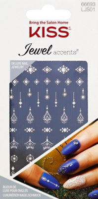 Kiss Nail Accent Jewel Treasure Trove LJS01 - Each
