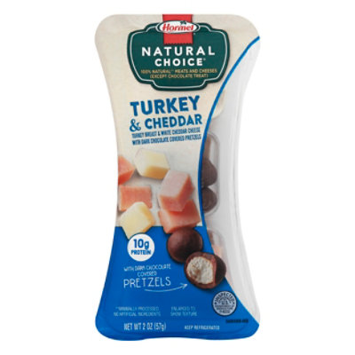 Hormel Natural Choice Oven-Roasted Turkey Breast & Mild White Cheddar Cheese - 2 Oz