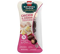 Hormel Natural Choice Oven-Roasted Chicken Breast & Mild White Cheddar Cheese - 2 Oz