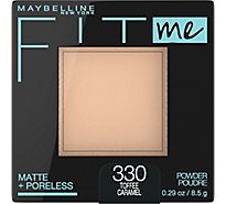 Maybel Fit Me Mattepore Pwd Toffee - 0.3 Oz
