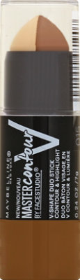 Maybelline Facestudio Master Contour V-Shape Duo Stick Medium 015 - 0.24 Oz - Image 2