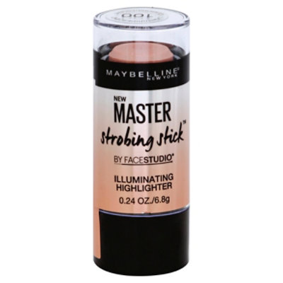 Maybelline Highlighter Illuminating Master Strobing Stick Light 100 - 0.24 Oz