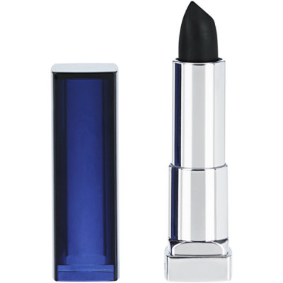 Maybelline Color Sensational The Mattes Matte Finish Lipstick Makeup Pitch Black - 0.15 Oz - Image 1