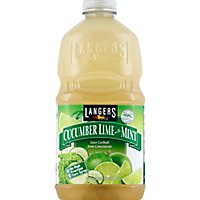 Langers Cucumber Lime with Mint - 64 Oz - Image 2