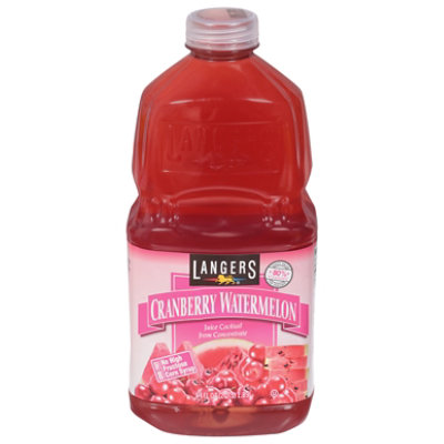 Langers Cocktail Cranberry Watermelon - 64 Oz