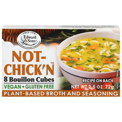 Edward & Sons Bouillon Cubes Not-Chickn - 2.5 Oz - Image 2