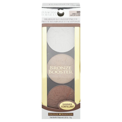 Physicians Formula Bronze Booster Highlight & Contour Palette Shimmer Strobing 6809 - 0.3 Oz - Image 3