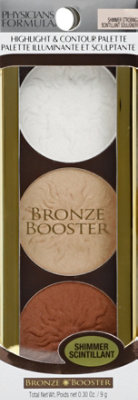 Physicians Formula Bronze Booster Highlight & Contour Palette Shimmer Strobing 6809 - 0.3 Oz - Image 2