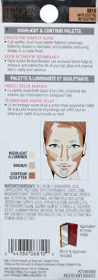 Physicians Formula Bronze Booster Highlight & Contour Palette Matte Sculpting 6810 - 0.3 Oz - Image 5