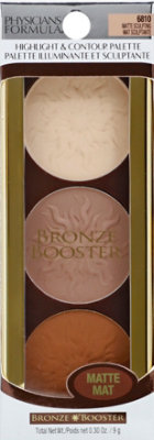 Physicians Formula Bronze Booster Highlight & Contour Palette Matte Sculpting 6810 - 0.3 Oz - Image 2