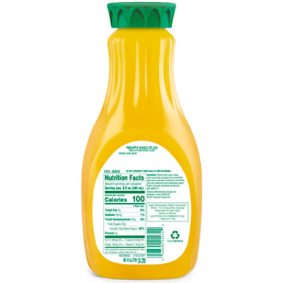 Tropicana Pineapple Mango Splash Drink Bottle - 52 Fl. Oz. - Image 2