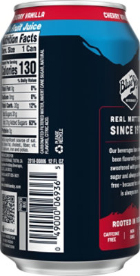 Blue Sky Soda Pop Cane Sugar Cherry Vanilla - 12 Fl. Oz. - Image 6