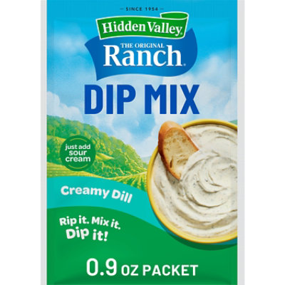 Hidden Valley Gluten Free Creamy Dill Ranch Dips Mix - 1  Count - Image 1