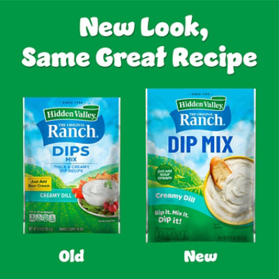 Hidden Valley Gluten Free Creamy Dill Ranch Dips Mix - 1  Count - Image 4