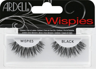 Ardell Lashes Glamour Wispies Black - Each - Image 2