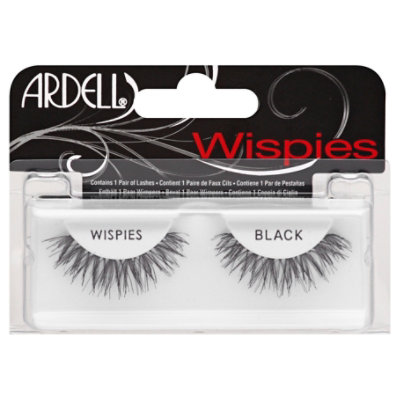 Ardell Lashes Glamour Wispies Black - Each - Image 1